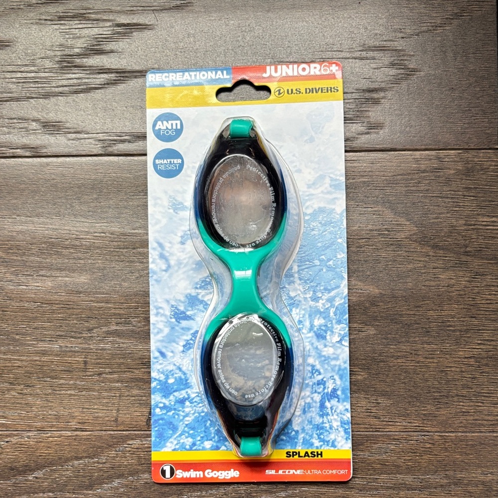 U.S. Divers Splash Swim goggles,anti-fog,UV protection,shatter resistant